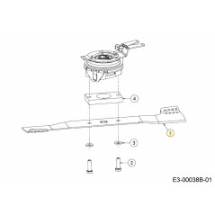 BLADE: 20,669 LG: SD BG 742-05279 ORIGINAL MTD | NewgardenParts.com
