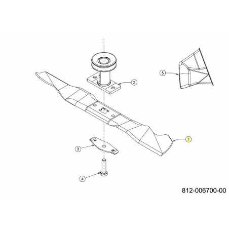 BLADE: 20.9 LG: SD BG 742-05514 ORIGINAL MTD | NewgardenParts.com