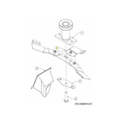 HOJA: 46CM: 2 EN 1 CON ESTRELLA 742-05218 ORIGINAL MTD | NewgardenParts.com