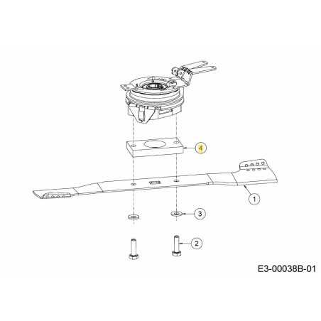 ADAPTADOR DE HOJAS:BBC:XM3 748-05784 ORIGINAL MTD | NewgardenParts.com