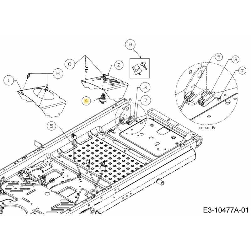 INTERRUPTOR DE LLAVE 725-06854 ORIGINAL MTD