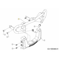 BMPR ASM NX LOOP 683-05219637 ORIGINALE MTD | NewgardenParts.com