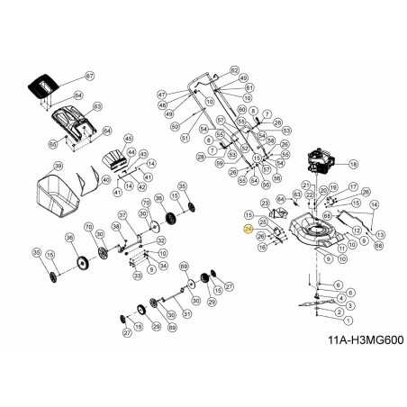 TABLERO PARA AJUSTADOR DE ALTURA 092.70.112 ORIGINAL MTD | NewgardenParts.com