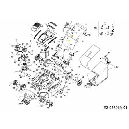 Kabelklemme 092.48.887 Original MTD | NewgardenParts.com