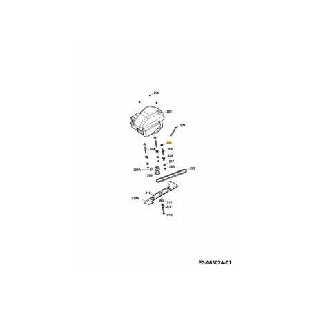 Tuerca de motor 4001176 ORIGINAL MTD | NewgardenParts.com