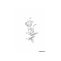 Tuerca de motor 4001176 ORIGINAL MTD