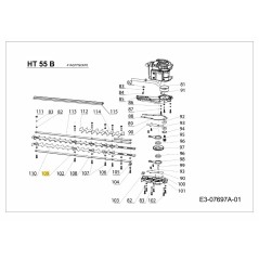 casquillo SG-2072734 ORIGINAL MTD | NewgardenParts.com