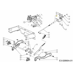 distanziatore 750-05658 ORIGINALE MTD | NewgardenParts.com