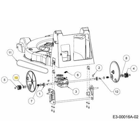 BUJE: 12IDx24ODx6:2: ENGRANAJE 750-06825 ORIGINAL MTD | NewgardenParts.com