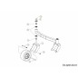 BOLT 3/8-16 GR5 PATCH LOCK 710-06551 ORIGINAL MTD