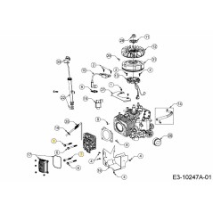 BOLZEN M10X1.25X65 710-05318 ORIGINAL MTD | NewgardenParts.com