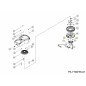 BULLONE M5X28 710-10176 ORIGINALE MTD
