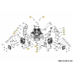 Schraube M6x12/Zinkbeschichtung 751-20117 Original MTD | NewgardenParts.com