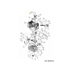 PERNO M6X28 751-20113 ORIGINAL MTD | NewgardenParts.com