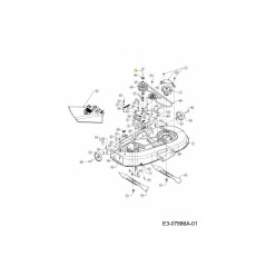 PERNO HEXAGONAL 710-3151A ORIGINAL MTD
