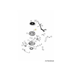 SCHRAUBE, SCHULTER KH-009503 ORIGINAL MTD | NewgardenParts.com