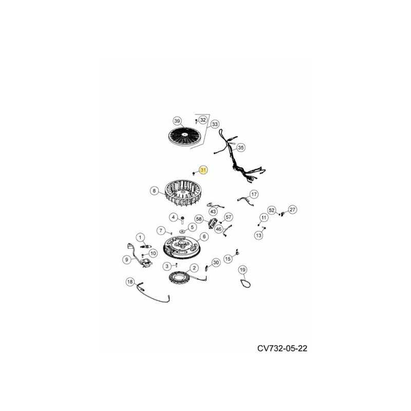 PERNO, HOMBRO KH-009503 ORIGINAL MTD