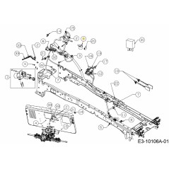 BORNE DE CAPUCHON DE BATTERIE 725-04532 ORIGINAL MTD | NewgardenParts.com