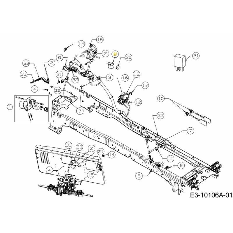 Batterieanschlusskappe 725-04532 Original MTD