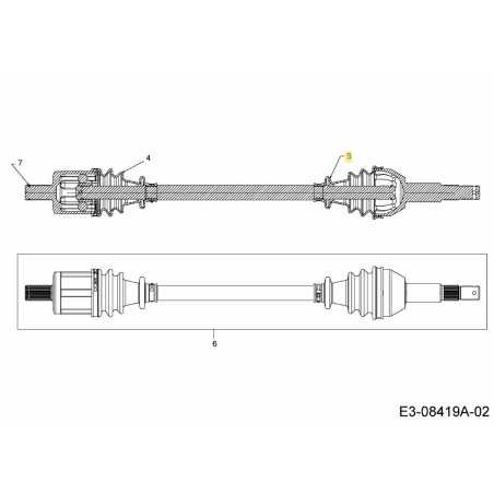 BOOT:RZEPPA:KIT 731-05083 ORIGINAL MTD | NewgardenParts.com