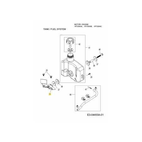 SOPORTE INFERIOR DEL DEPÓSITO DE COMBUSTIBLE 751-11616 ORIGINAL MTD | NewgardenParts.com