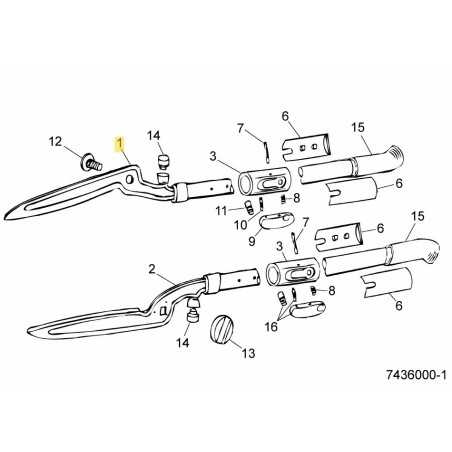 Untermesser, komplett beschichtet, RP-2 7423019, Original MTD | NewgardenParts.com