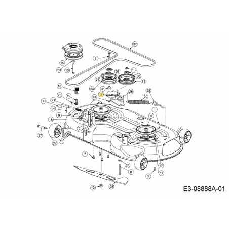 Halterung für Umlenkrolle, Drehpunkt 603-05230, Original MTD | NewgardenParts.com