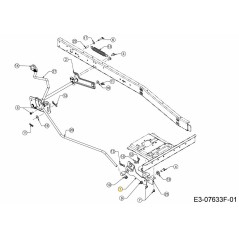 BRACKET ASM FRONT HANGER 683-04757637 ORIGINAL MTD | NewgardenParts.com