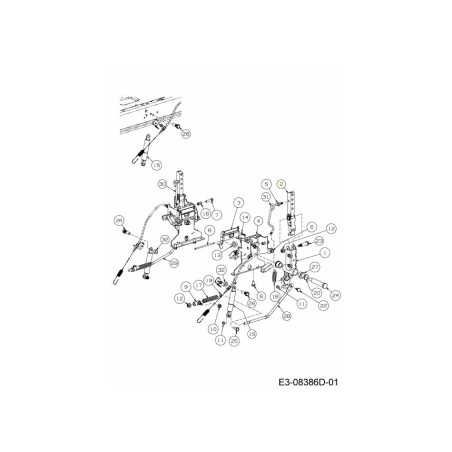 LEVIER DE BRAS 641-00022A ORIGINAL MTD | NewgardenParts.com