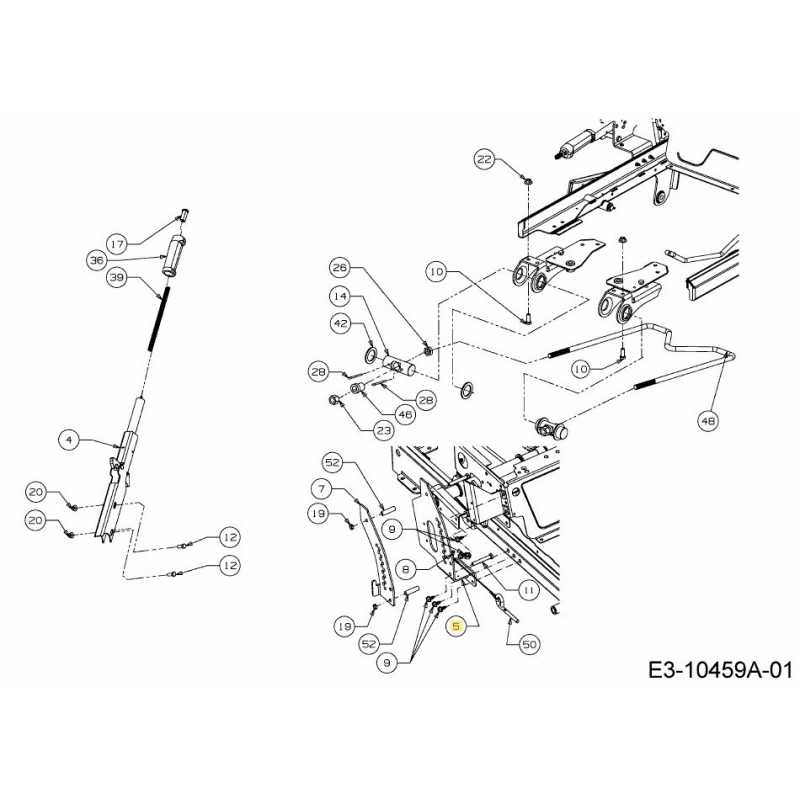 BRACKET ASM LIFT 603-05208637 ORIGINAL MTD