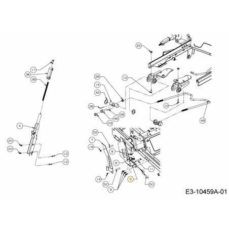 BRACKET ASM LIFT 603-05208637 ORIGINAL MTD | NewgardenParts.com