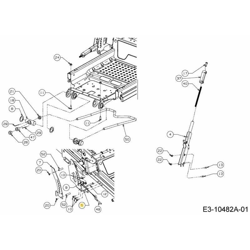BRACKET ASM LIFT 603-05208A-S ORIGINAL MTD