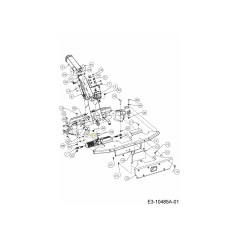 STAFFA DI MONTAGGIO 703-10662-CY ORIGINALE MTD | NewgardenParts.com