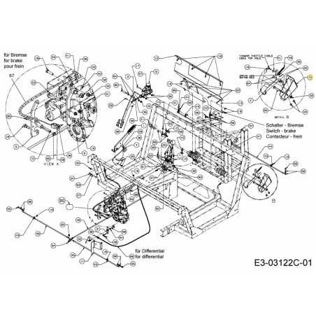 VASSOIO ASM 707-04823D-S ORIGINALE MTD | NewgardenParts.com