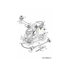 ARM ASM-IDLER 703-08336E ORIGINALE MTD | NewgardenParts.com