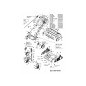 SUPPORT ENSEMBLE 681-04014A MONTÉ D'ORIGINE