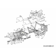 SOPORTE CONJUNTO 607-04333A-S ORIGINAL MTD