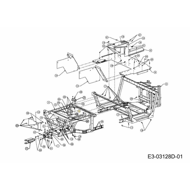 STAFFA ASM 607-04333A-S ORIGINALE MTD