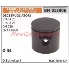 Piston de débroussailleuse STARK 25 STARK 26 OM 726 EMAK 8260 Ø 34mm EMAK ORIGINAL | NewgardenParts.com