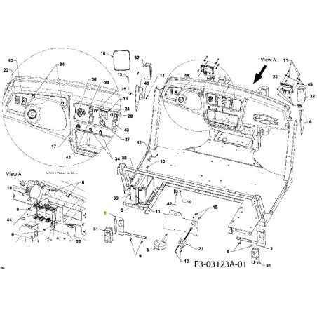 SUPPORT DE VERROUILLAGE 607-04269637 ORIGINAL MTD | NewgardenParts.com