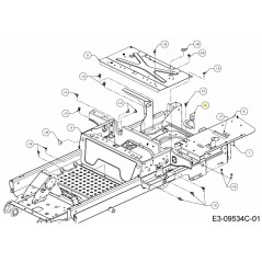 SUPPORT DE TIGE DE PIVOT 703-10388A-S ORIGINAL MTD | NewgardenParts.com