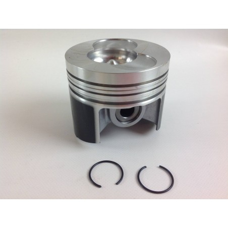 Piston + rings + 1.00 87 mm engine DIESEL LOMBARDINI 15LD440 RUGGERINI RY110