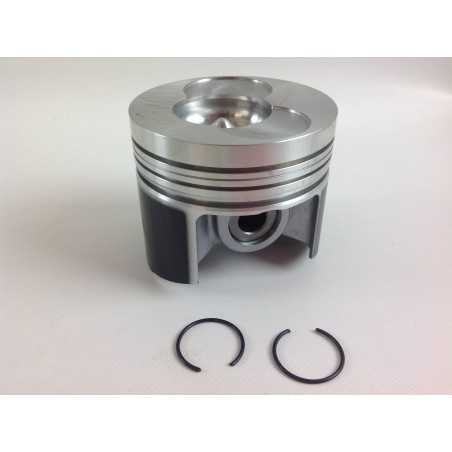 Piston + segments + 1.00 87 mm moteur DIESEL LOMBARDINI 15LD440 RUGGERINI RY110