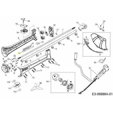 AJUSTE DE SOPORTE 092.63.894 ORIGINAL MTD | NewgardenParts.com
