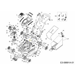 AJUSTE DEL SOPORTE CHA. 787-03309 ORIGINAL MTD | NewgardenParts.com