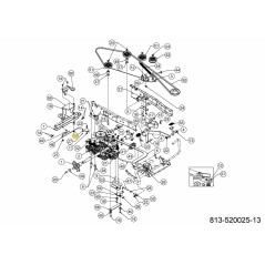 HALTERUNGSÜBERBRÜCKUNG 783-09452-Z ORIGINAL MTD