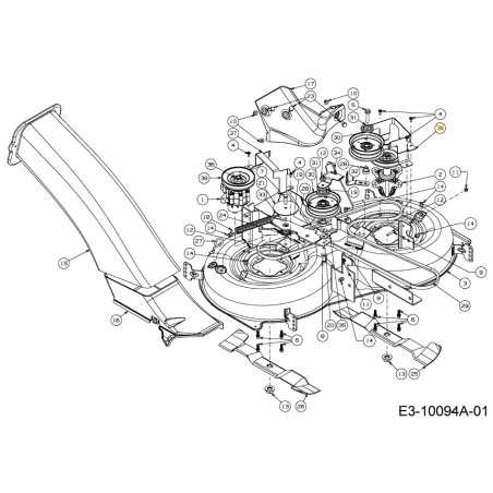 HALTERUNG RIEMENHALTER LINKS 783-09375637 ORIGINAL MTD | NewgardenParts.com
