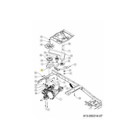 COURROIE DE RETENUE 783-08933637 ORIGINALE MTD | NewgardenParts.com