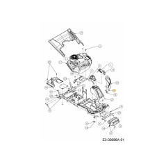 Batteriehalterung 783-08277637 Original MTD | NewgardenParts.com