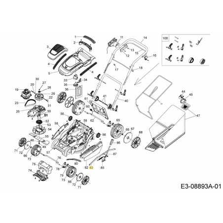 Choke-Pleuelstange 787-03317 Original MTD | NewgardenParts.com